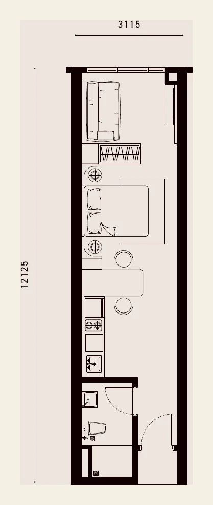 SOVO Type B floor plan
