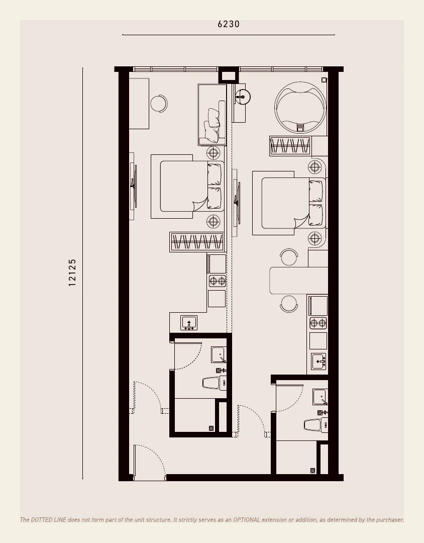 SOVO Type D floor plan